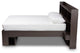 Diesel Modern Dark Brown Platform Storage Bed Queen