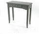 HomeRoots 12" x 30" x 30" Gray, 1 Drawer, Minimalist - Console Table