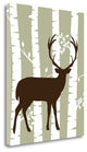 "Deer I Woods" By Tamara Robinson, Giclee Print on Gallery Wrap Canvas