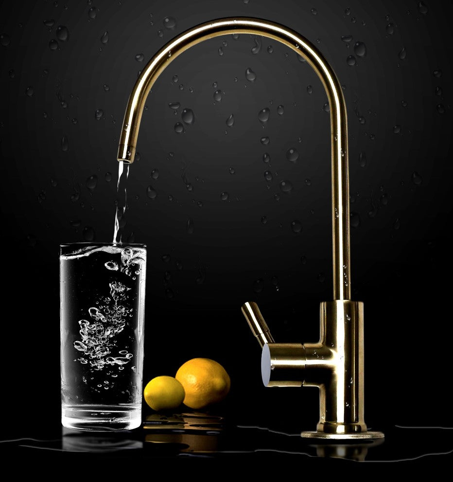 Ronaqua Water Filter Purifier Faucet European Style (Brushed Nickel)