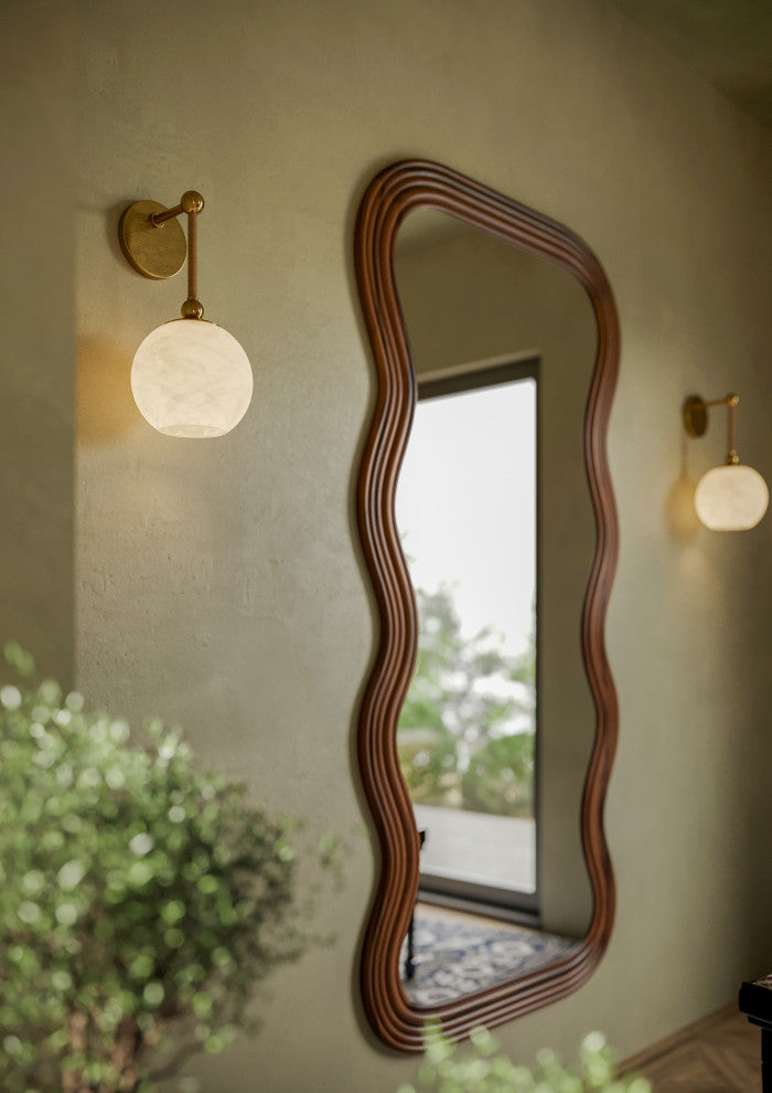 Mandy Cheng x Mitzi Abbie Wall Sconce Aged Brass
