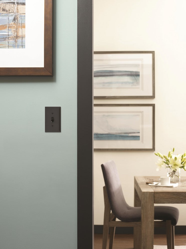 Amerock 1 Toggle Wall Plate, Black Bronze