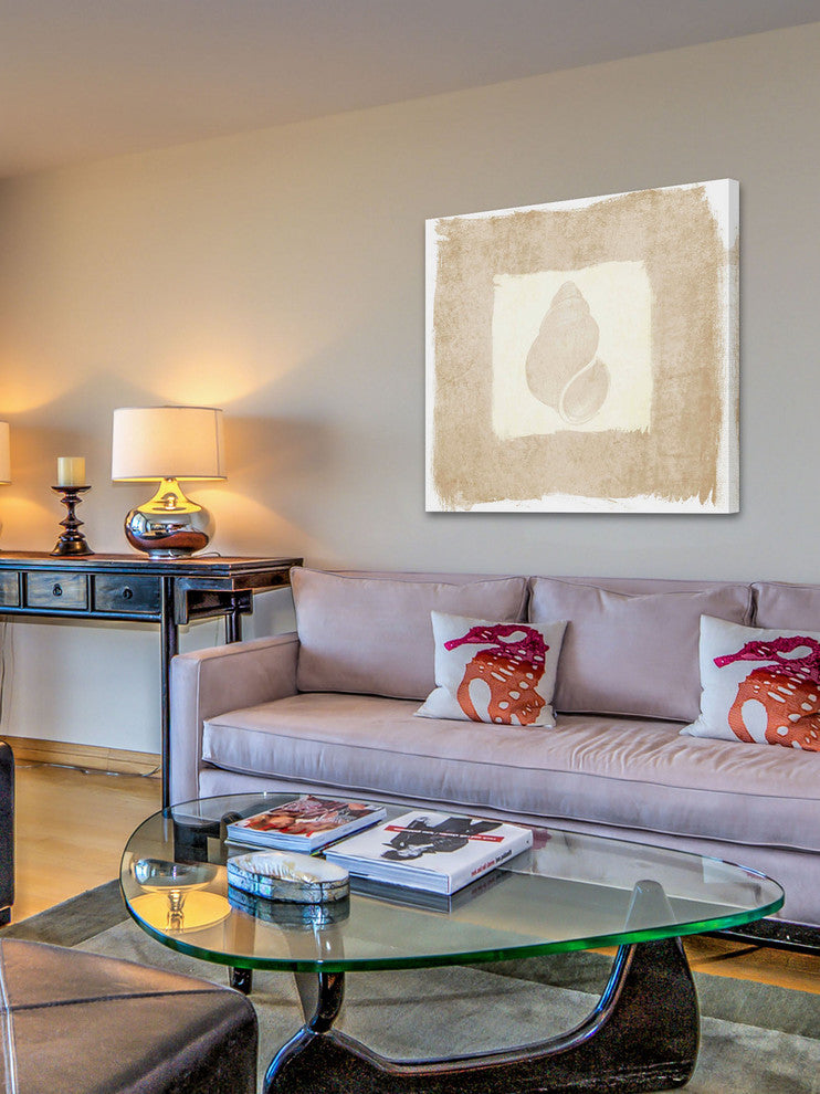 "Shell" Painting Print on Canvas by Irena Orlov