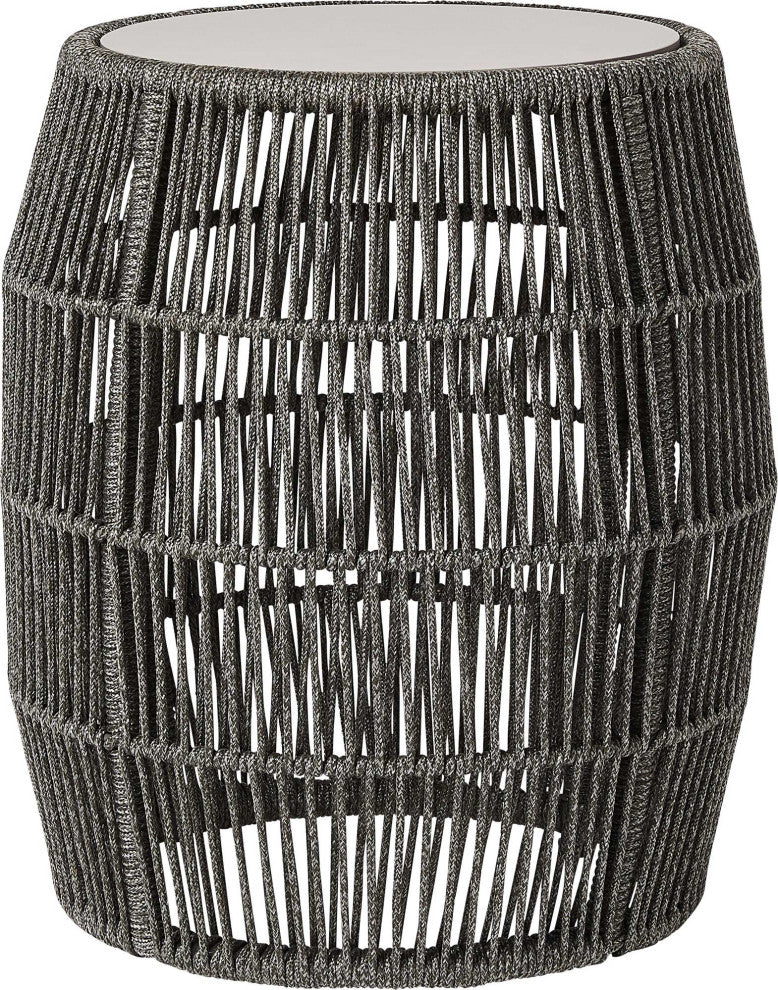 Volta Accent Table, Shades of Gray Cord