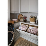 Steel Tilt Out Hamper for Custom Closet Systems, Chrome