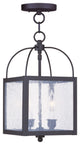 Milford Convertible Chain-Hang and Ceiling Mount, Bronze