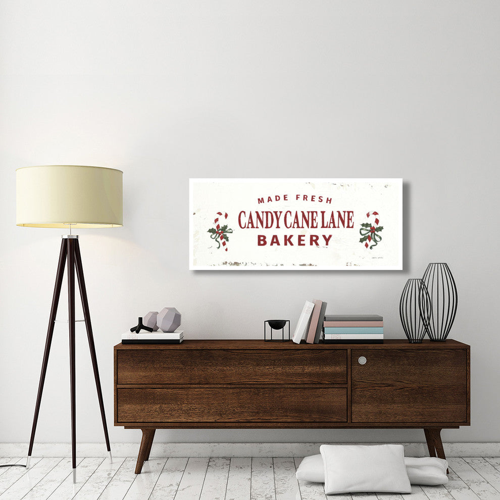 "Christmas in the Heartland V Red Words" Paper Print by James Wiens, 52"x22"
