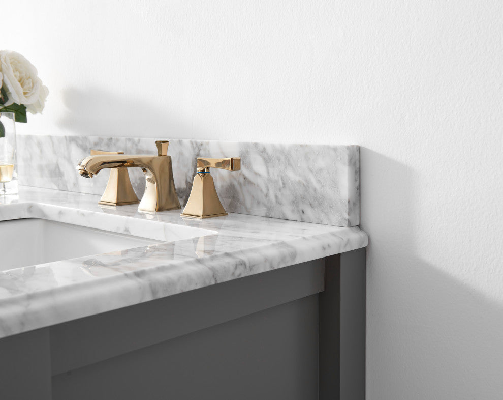 Hayley Bathroom Vanity Set, Sea Cloud Gray, 36"