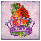 Tina Lavoie 'Her Majesty' Canvas Art, 35" x 35"