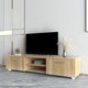 Living room TV benches MDF Oak modern tv stand