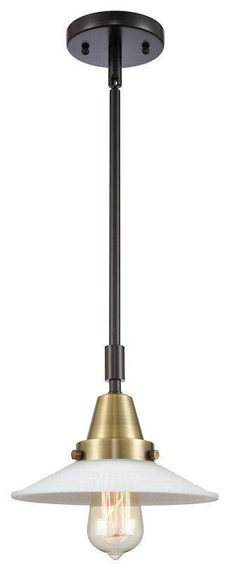INNOVATIONS LIGHTING 447-1S-BAB-G1 Halophane Mini Pendant
