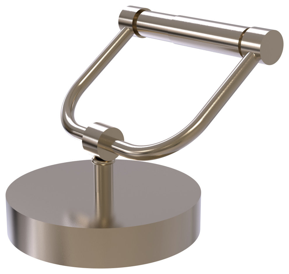 Vanity Top Toilet Tissue Holder, Antique Pewter