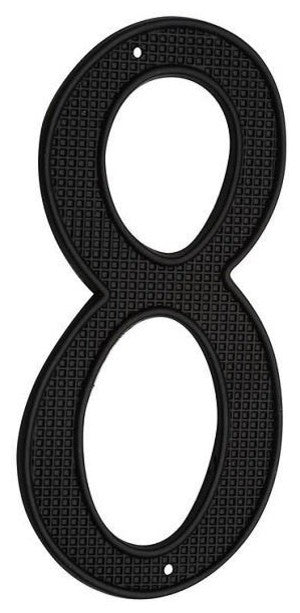 Stanley 4" Zinc Nail-On House Number, 8