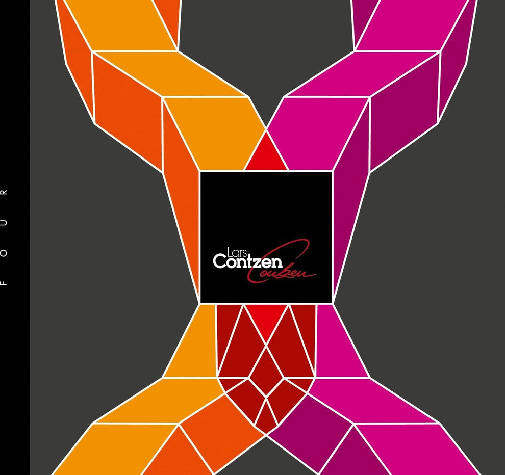 Lars Contzen Four, Floral Colorful Orange Flower Digital Wallpaper Sample