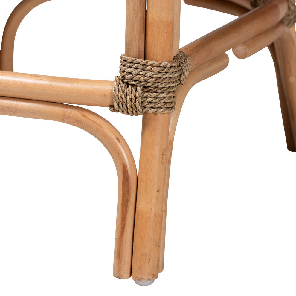 Zoey Modern Bohemian Collection, Counter Stool With Cushion