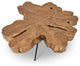 IE Series Easton Slab Coffee Table, Brass