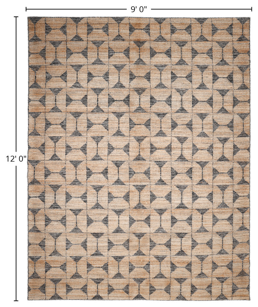 Edith, Handmade Area Rug, 9 X 12