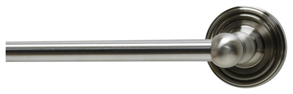 Bradford 18" Towel Bar, Satin Nickel