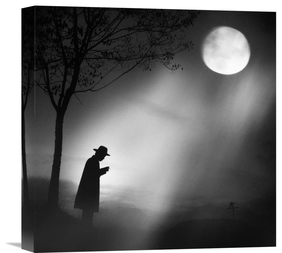 "Untitled" Stretched Canvas Giclee by Jay Satriani, 16"x16"