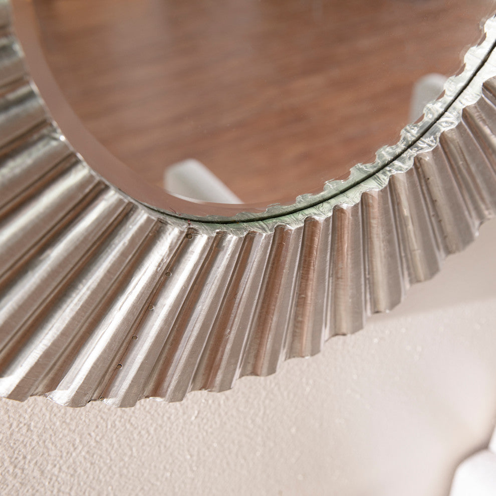 Hassan Round Decorative Mirror