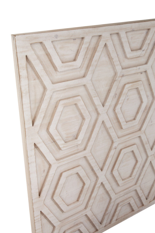 Geometric Wall Art - White
