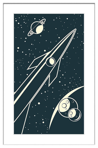 "Deep Space" Framed Art Print