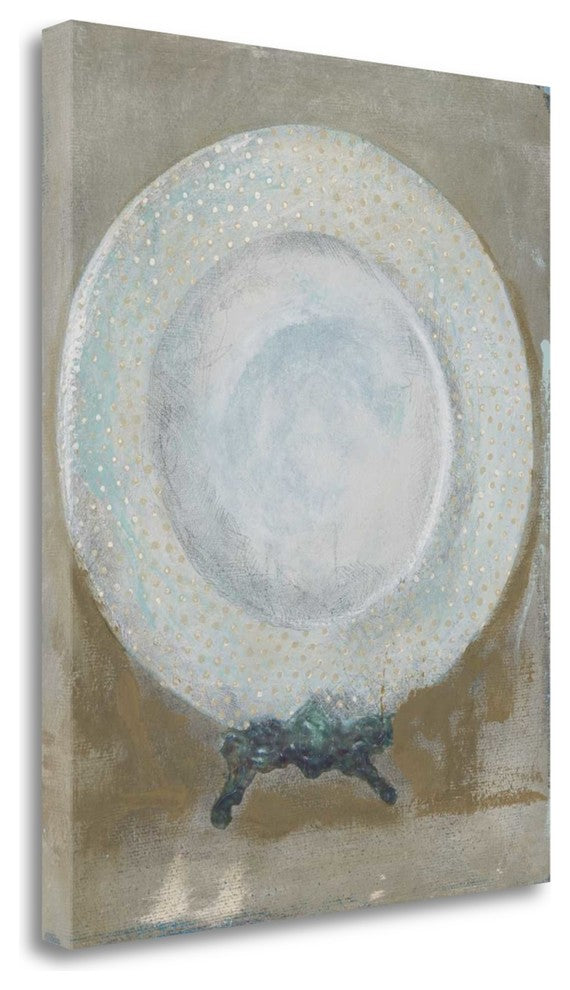 "Dinner Plate I" By Andrea Stajan-Ferkul, Giclee Print on Gallery Wrap Canvas