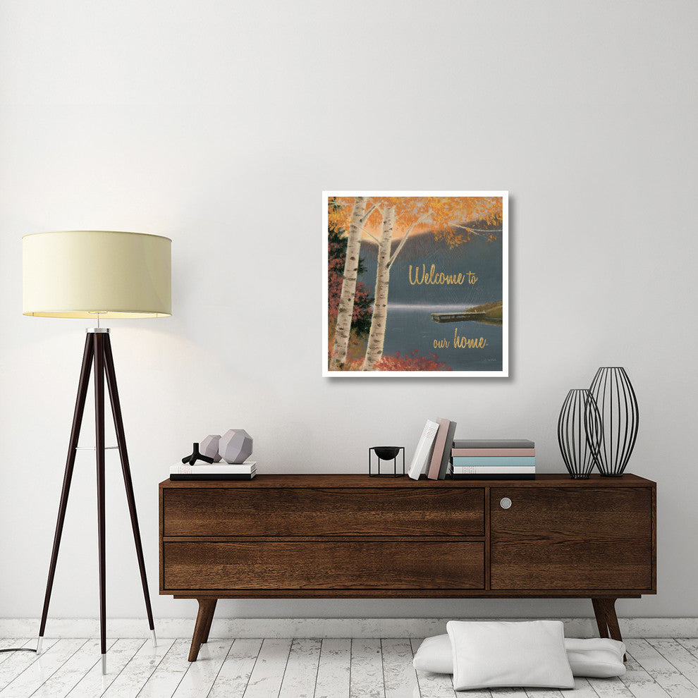 "Quiet Evening III" Digital Paper Print by James Wiens, 32"x32"