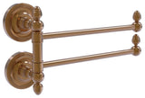 Prestige Regal 2 Swing Arm Towel Rail, Brushed Bronze