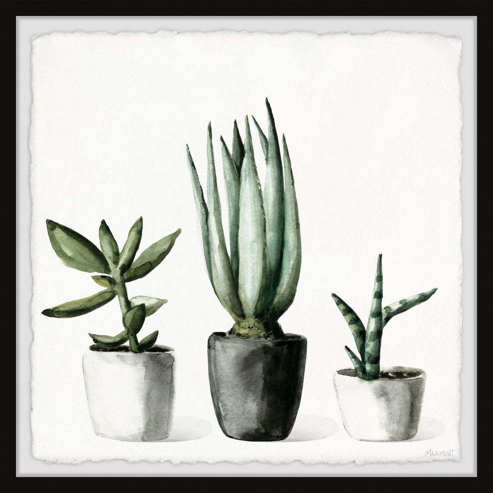 "Bring Nature Indoors" Framed Painting Print, 12x12