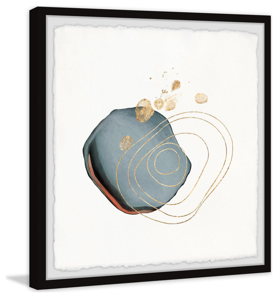 "Out of Orbit" Framed Painting Print, 18x18