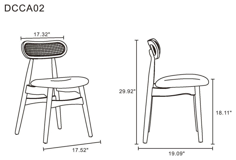 Manhattan Comfort 9-Piece Colbert and Rockaway Dining