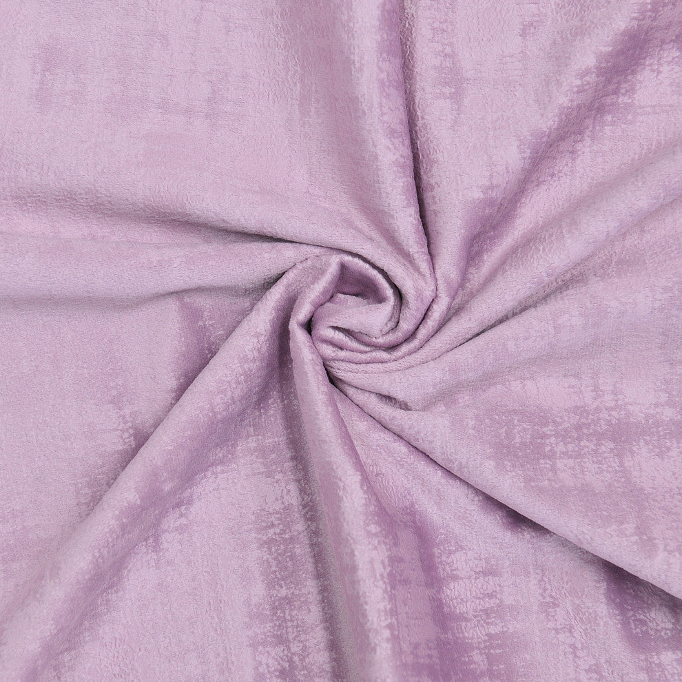 Serenta Textured Velvet Pillow Shell, Set of 4, Mauve Shadows