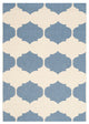 Safavieh Courtyard Cy6162-233 Beige, Blue Area Rug, 5'3" X 7'7"