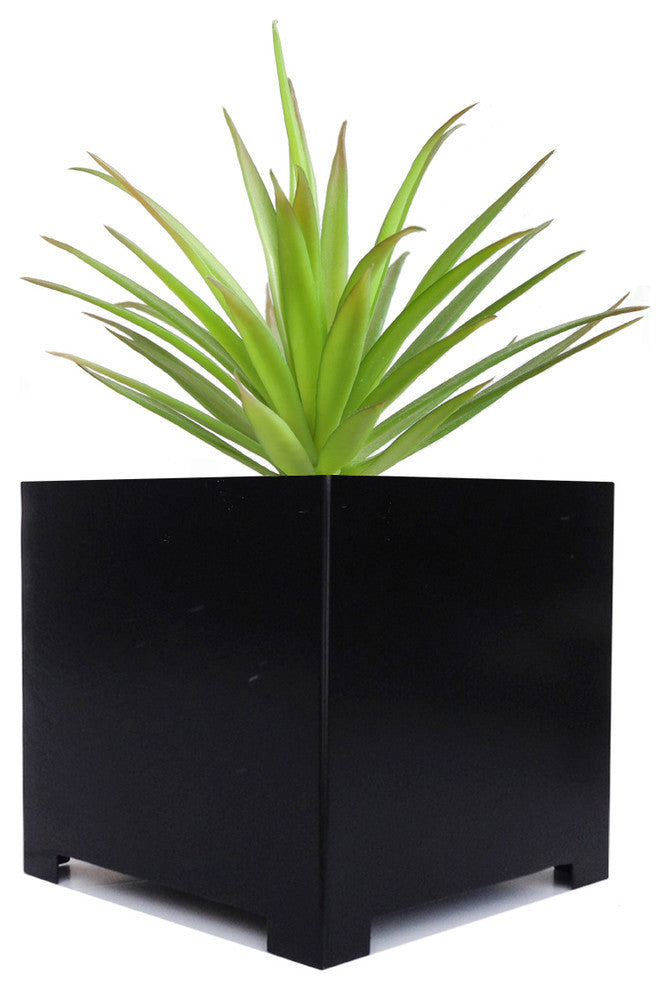 Alora Cube Planter, Black, Extra Large