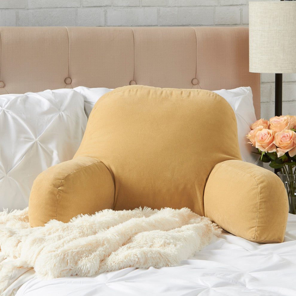 Hyatt Bed Rest Pillow, Cream