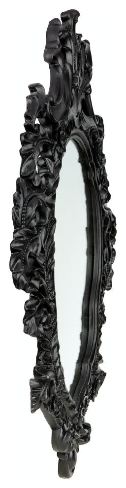 Madame Antoinette Salon Mirror, Ebony