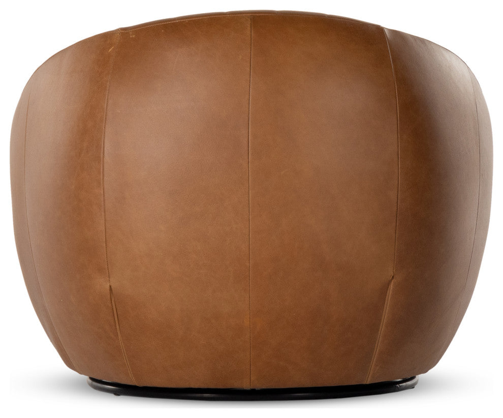 Audie Swivel Chair-Heirloom Sienna