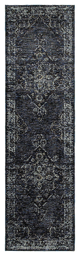 Andorra 7135F Rug, Blue/Blue, 8'6"x11'7"