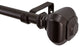 UTOPIA ALLEY 3/4 Inch Curtain Rod - Curtain Rods For Windows 48 to 86 Inch, Oil Rubbed Bronze