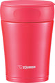 Stainless Steel Food Jar, Cherry Red