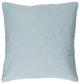 Surya Reda RD-001 18"x18" Pillow Kit, Ice Blue/Metallic/Silver