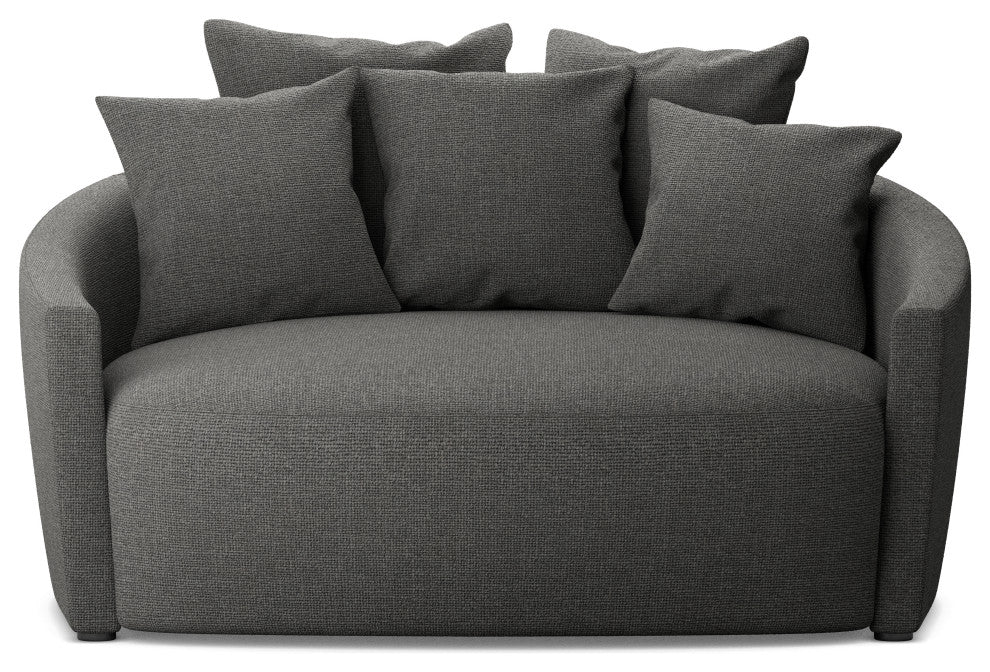 Chloe Media Lounger-Gibson Smoke