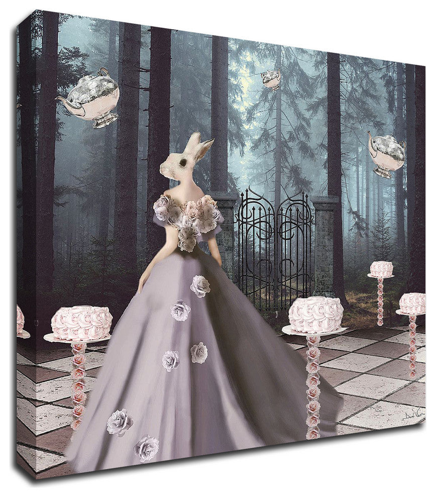 Cake Forest by Daniela Nocito, Print on Canvas, 22"x20"