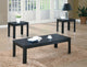 Table Set - 3Pcs Set / Black