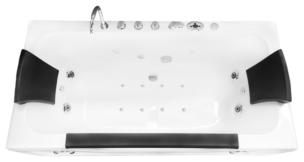 Whirlpool Bathtub 71"x35" Double Pump With Heater, Niagara