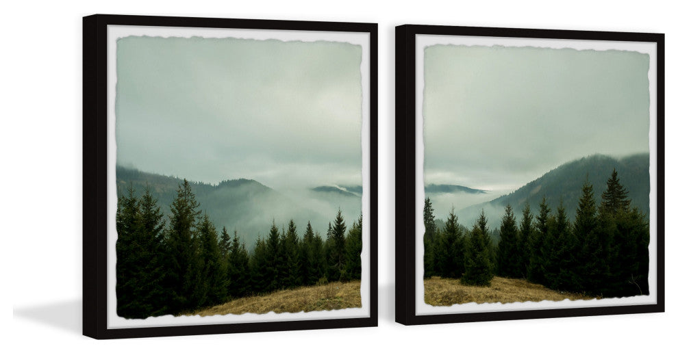 Goodbye Winter Diptych, 2-Piece Set, 32x32 Panels