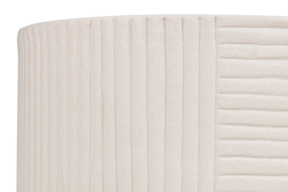 Provenance Serenity Textured Planter Set, 1 Large and 1 Small, Sand