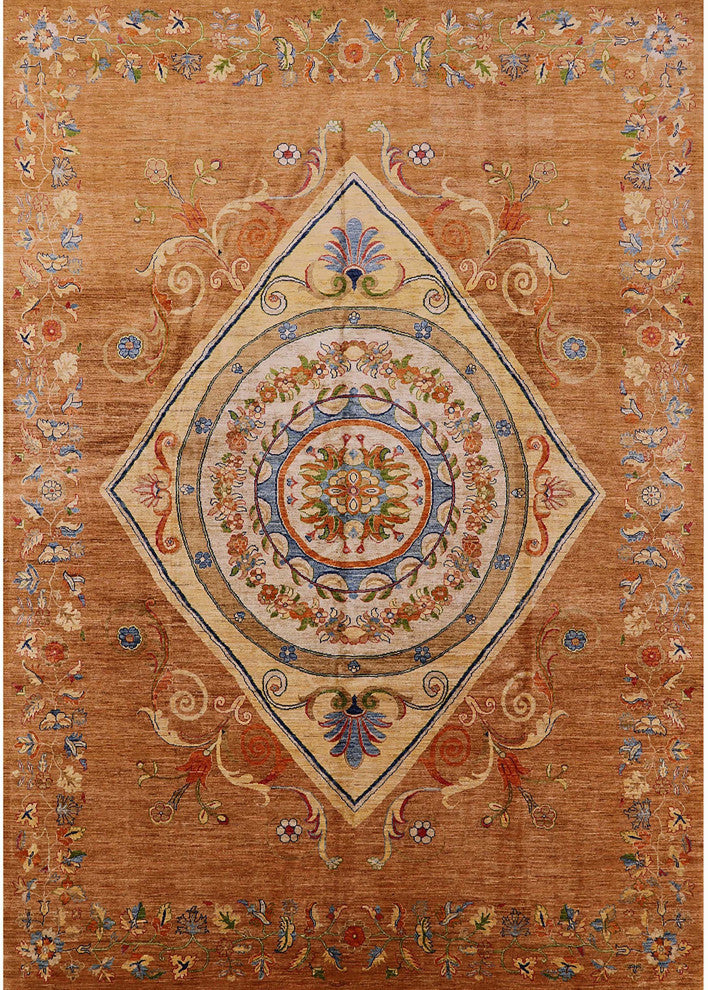 Ahgly Company Indoor Rectangle Mid-Century Modern Area Rugs, 2' x 4'