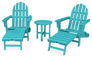 Cape Cod 3-Piece Ultimate Adirondack Set, Aruba
